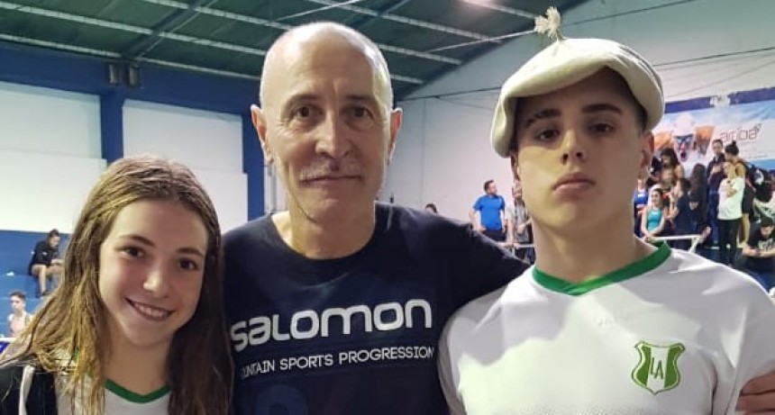 Catalina Oviedo y Francisco Butti convocados a la preselección Argentina de natación