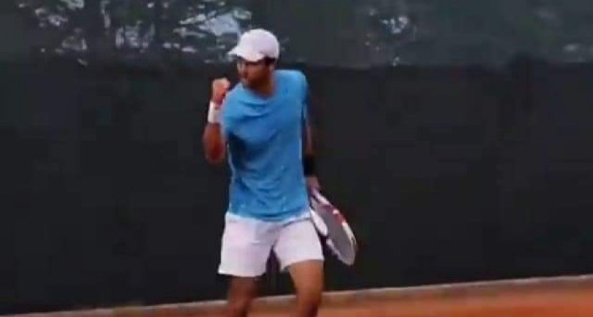 Exitoso momento de Jeremías Rocco en Italia