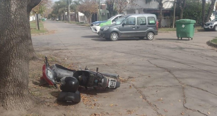 Accidente en Villa Ramallo