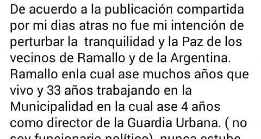 Acuerdan la probation para un funcionario municipal imputado por apología de delitos de lesa humanidad