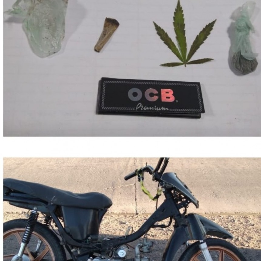 Picadas y tenencia de marihuana