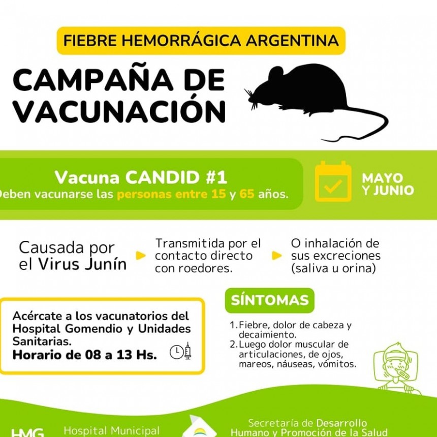 Villa General Savio: informaron sobre el primer caso de FHA