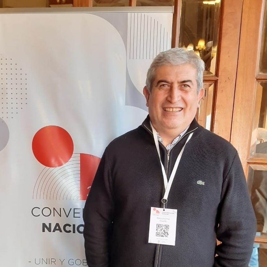 Roberto Filpo participó de la Convención de la UCR