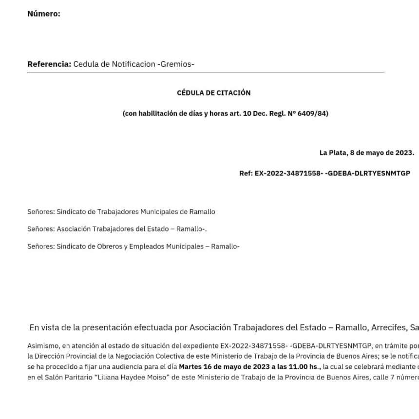 Controversia entre ATE y el municipio, un nuevo capítulo se viene el próximo 16 de mayo