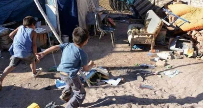 El Informe de la UCA reveló que en el país 6 de cada 10 niños son pobres