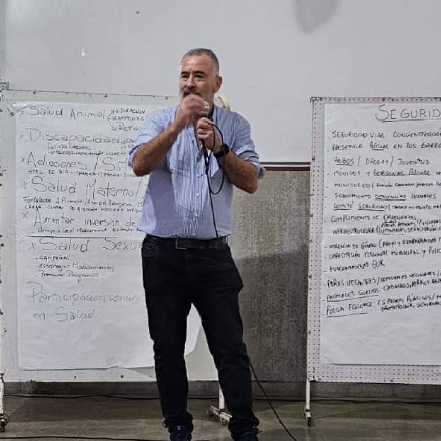 Mauro Poletti convocó a militantes y vecinos a debatir propuestas para Ramallo