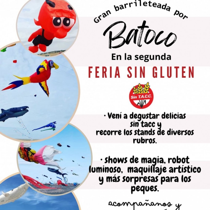 Segunda Feria sin gluten en Villa Ramallo: una jornada para concientizar y compartir