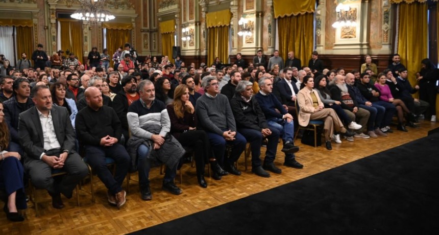 El Intendente Mauro Poletti estuvo en la  presentación del Instituto Provincial de Asociativismo y Cooperativismo