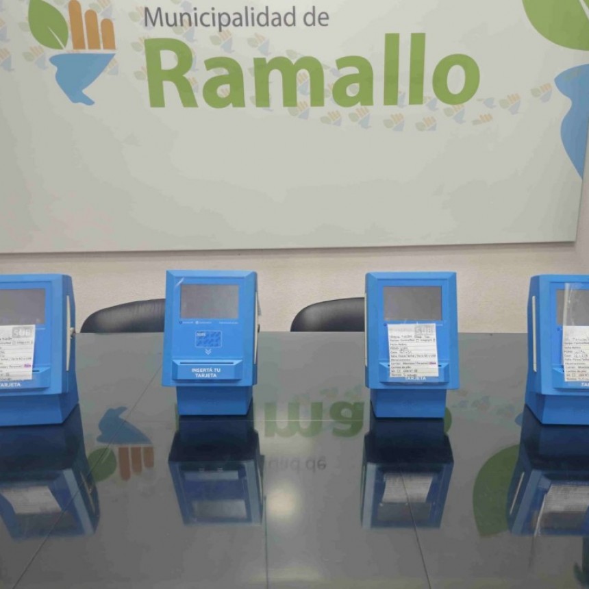 Ramallo avanza en la implementación de la tarjeta SUBE para optimizar el transporte público