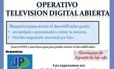 Entregan decodificadores para la Televisi&oacute;n Digital Abierta