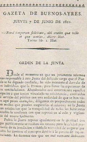  7 de Junio:  D&iacute;a del Periodista 