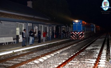 HISTÓRICO, VOLVIÓ EL TREN A RAMALLO