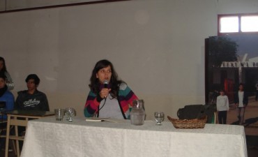 Sabrina Gullino brindó una charla en la Escuela Técnica