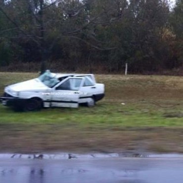 Grave accidente en el camino de la Costa