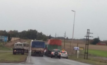 Ingreso cortado para el transito pesado