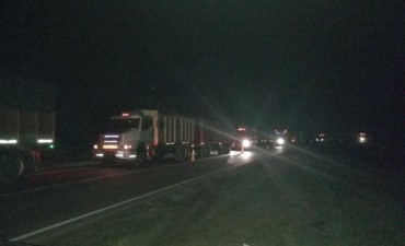 Habilitan el paso del transito pesado 