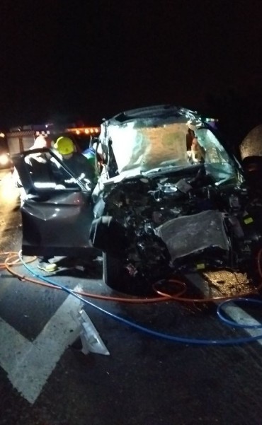 Tres heridos graves y una persona fallecida