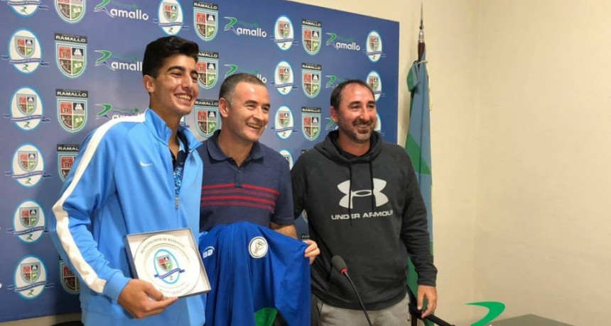 Reconocimiento al Tenista Ramallense Tomás Farjat