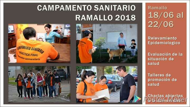Se está realizando el campamento sanitario