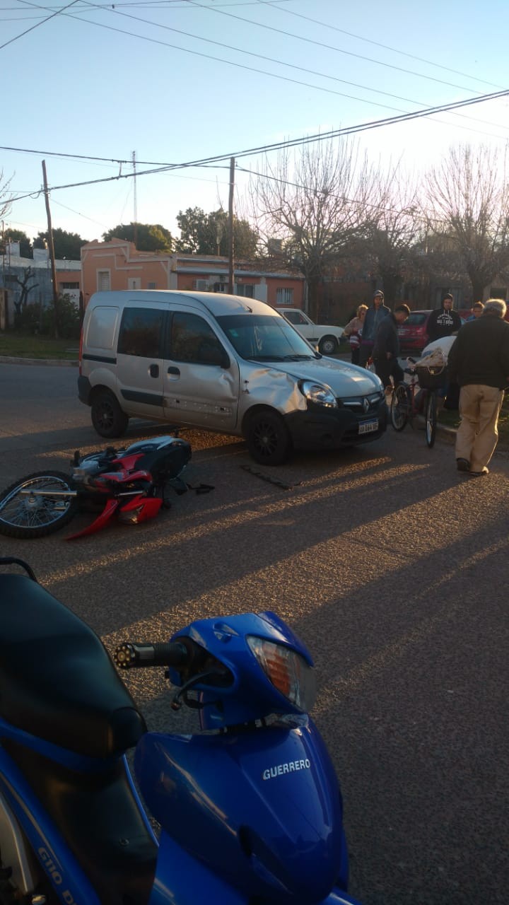 Accidente en Villa Ramallo