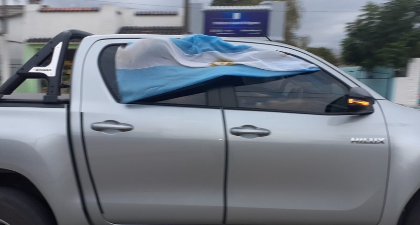 Caravana contra la expropiación de Vicentín