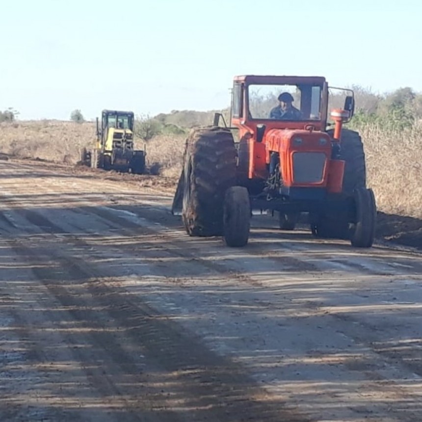 Reparaciones en ruta 1001