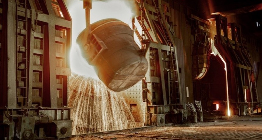 Creci&oacute; la producci&oacute;n sider&uacute;rgica argentina en mayo 2021