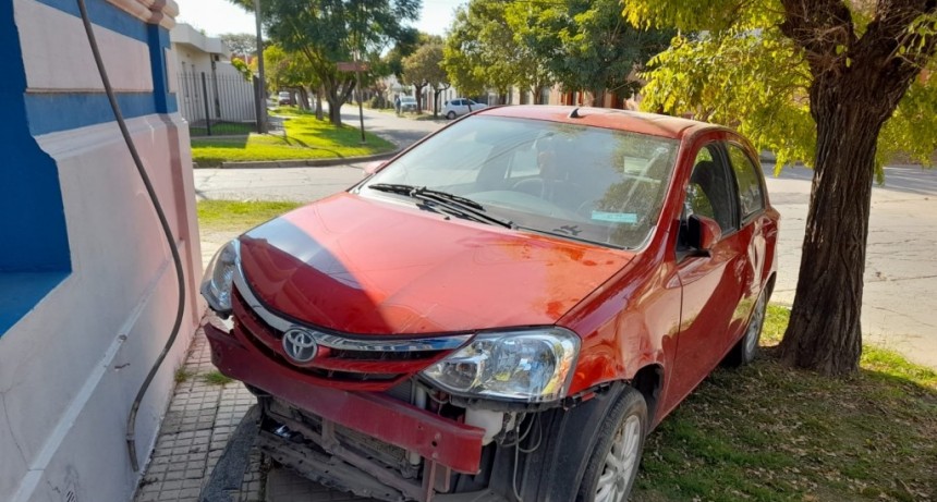 Choque en Villa Ramallo