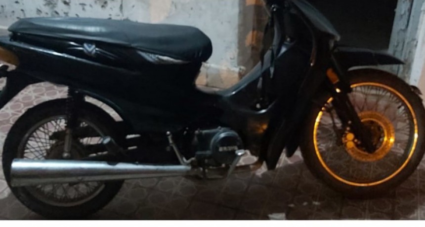 Recuperan una moto robada, autopartes y secuestran marihuana