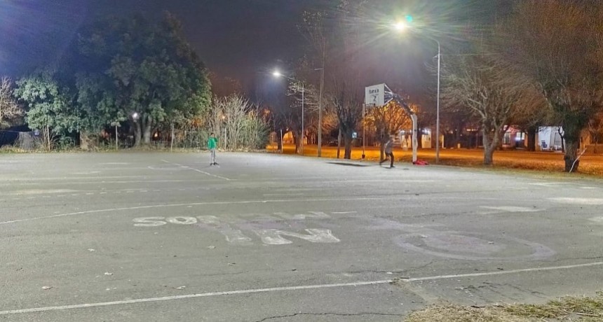 Comenzó la obra de recambio lumínico en Villa General Savio