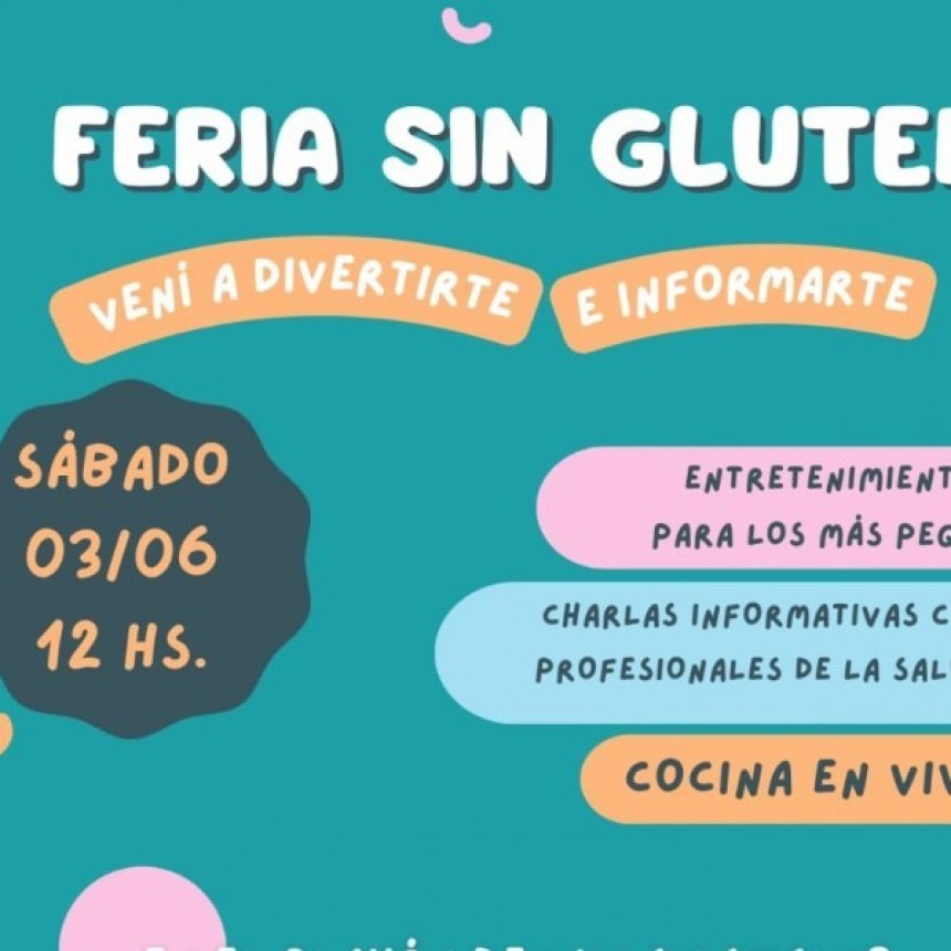 Todo listo para sumarse y concientizar: ¡Se viene la 1° feria sin gluten en Ramallo!