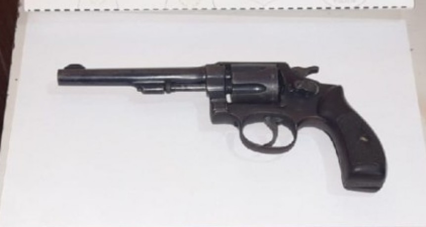 Aprehensión y secuestro de arma de fuego tras amenazas en Ramallo