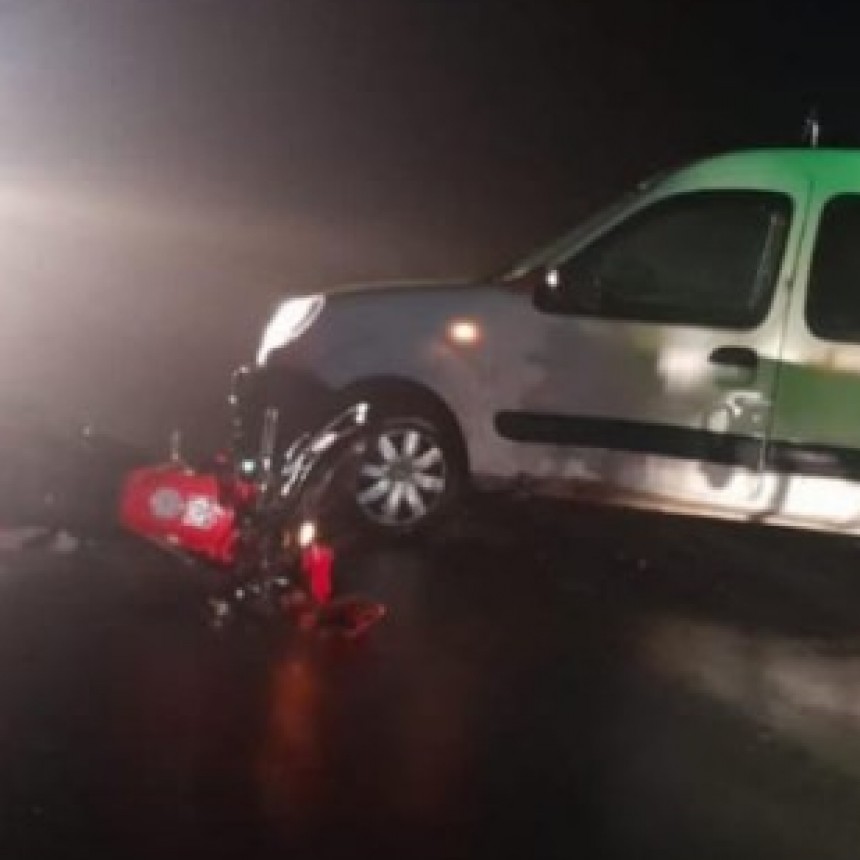 Accidente de tránsito en Acceso Pérez Millán, falleció un joven motociclista de La Violeta