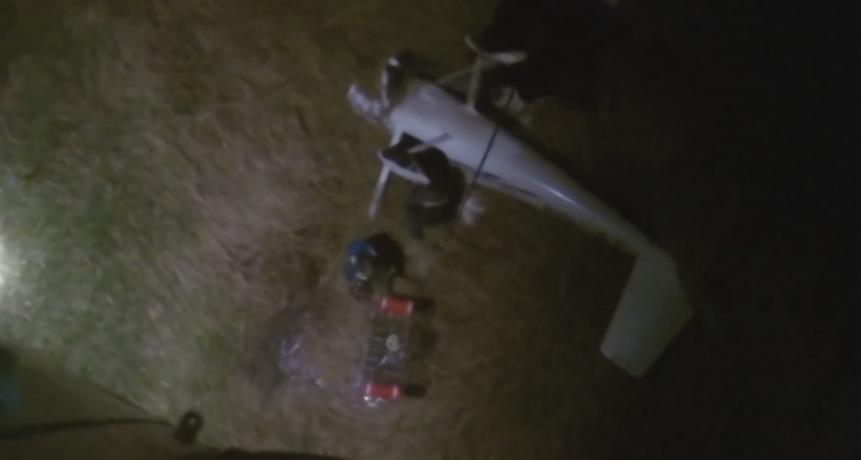 Rescate exitoso: Prefectura salvó a dos hombres tras el accidente de su avioneta en el río Paraná