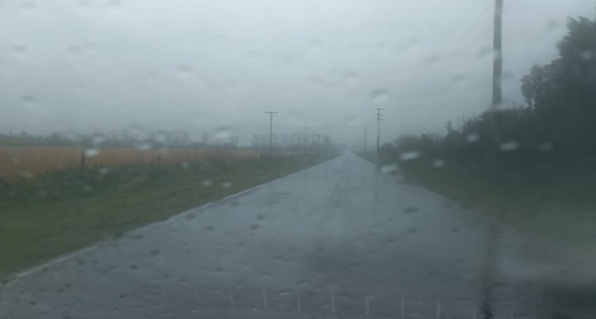 En el inicio del invierno se registraron hasta 21 mm de lluvias en la región