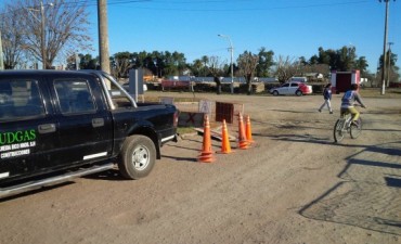 Ariel Santalla “Comenzó la obra de gas en Villa General Savio”
