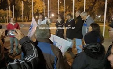 Se realizó la movilización contra los aumentos