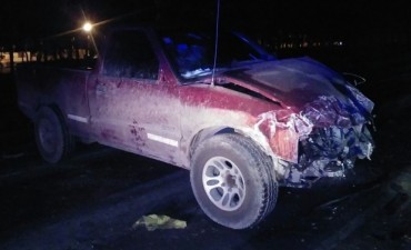 Violento accidente en el Camino de la Costa