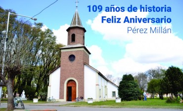 109 Aniversario de Pérez Millán