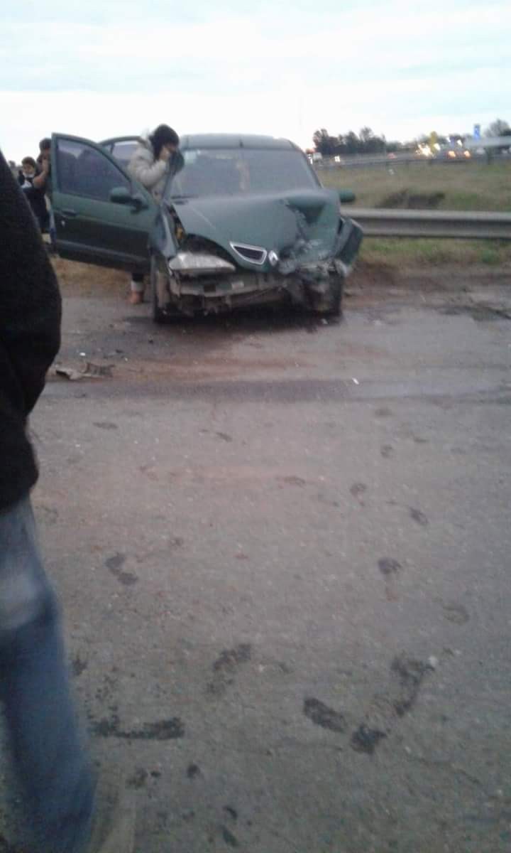 Triple colisión en ruta 51