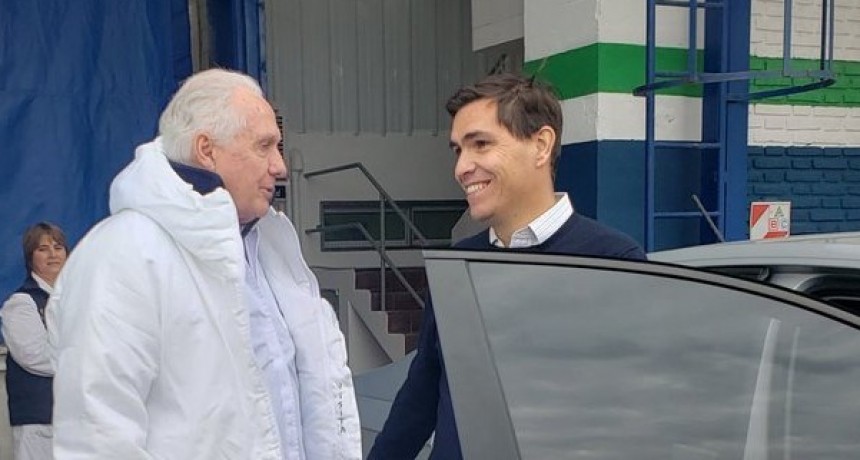 El Ministro Javier Tizado visitó Pérez Millán