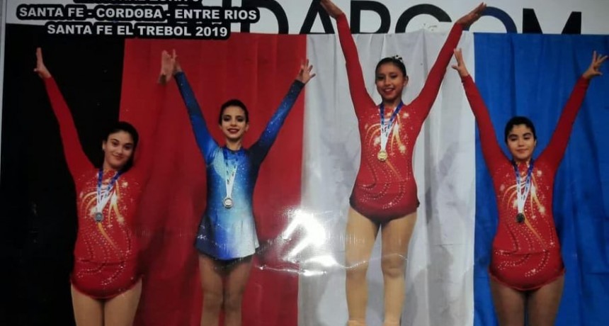 Abril Grottini y Jimena Galarza clasificaron al Nacional de Patín