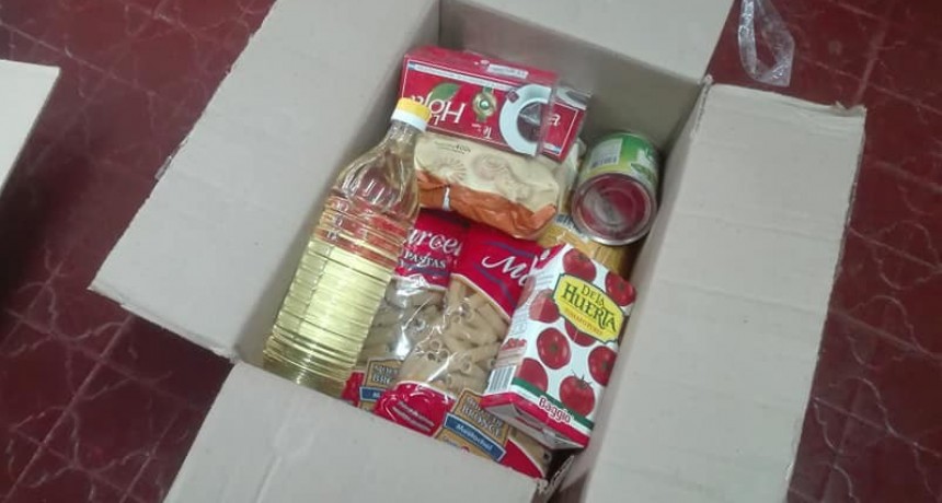 Desde que comenzó la pandemia en Ramallo se entregaron más de 16 mil bolsones alimentarios