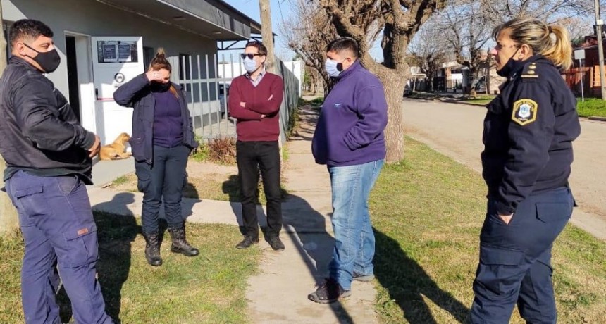 Reunión de seguridad en Villa General Savio
