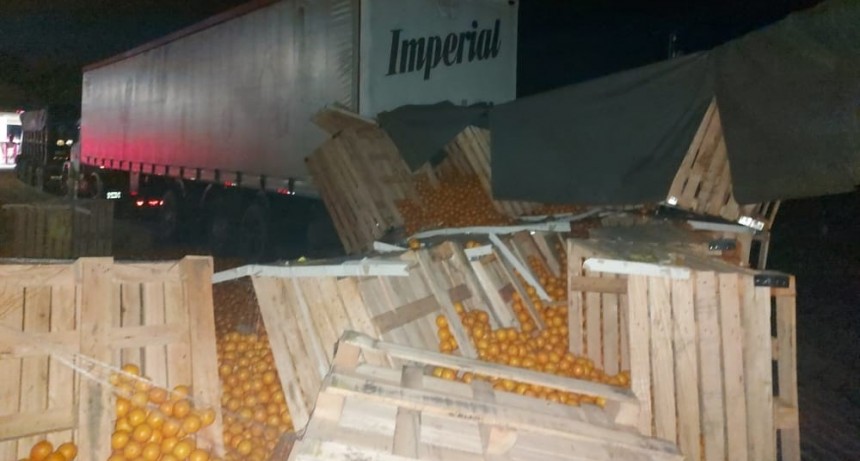 Múltiple choque en ruta 9