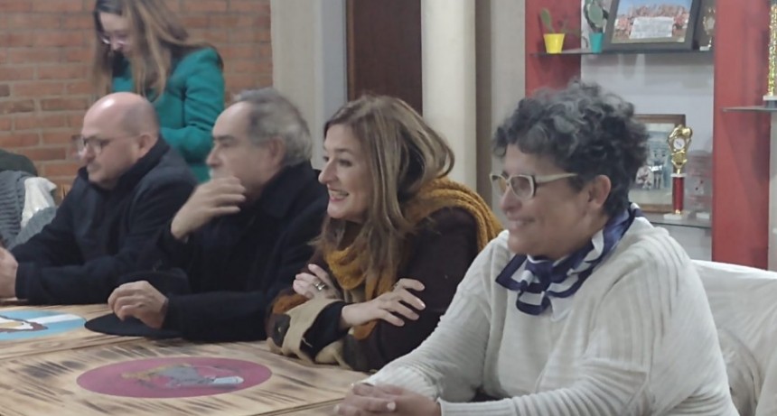 La ministra Estela Díaz visita Ramallo