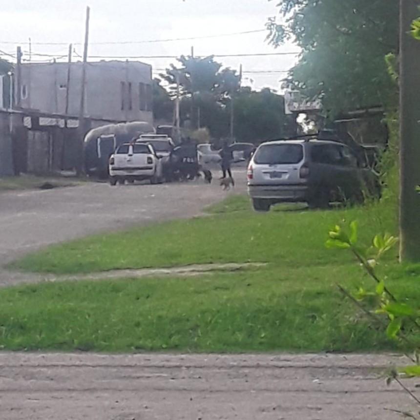 Gresca en la vía pública y detención