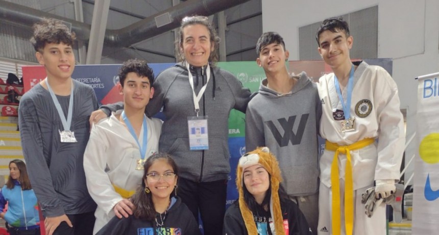 Taekwondo: Medallas para los atletas del Instituto Jara en el Nacional y el Open de San Luis   
