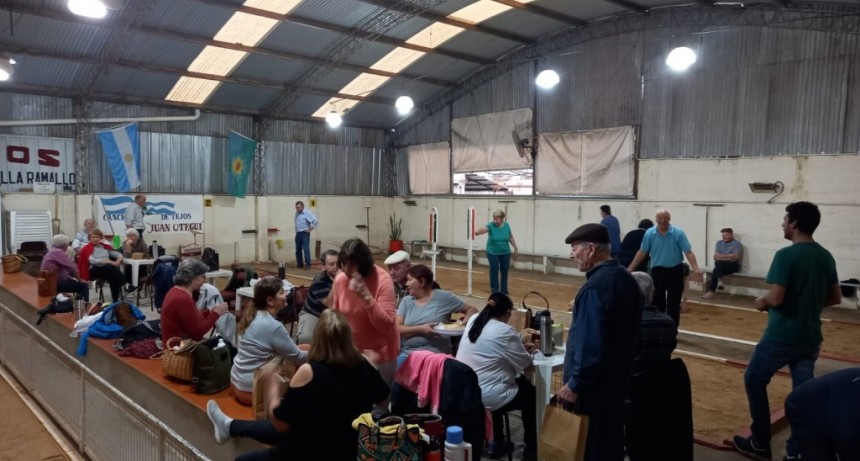 Jornada recreativa para adultos mayores