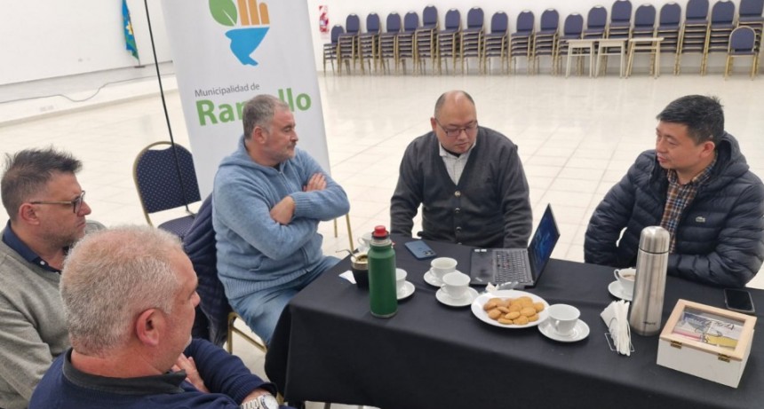 El Intendente Poletti se reunió con representantes del gobierno Chino